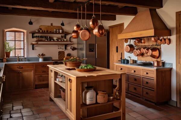 The Charm of Rustic Kitchen Island in Today's Homes
