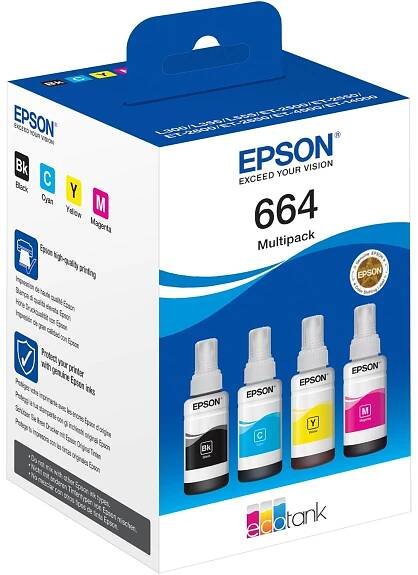 Epson EcoTank 4-colour Multipack T 664 T 6646