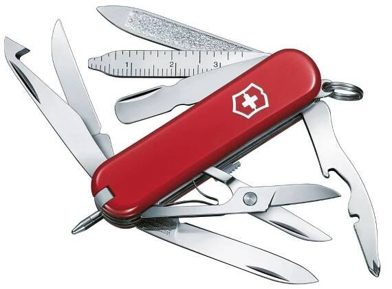 VICTORINOX Taschenmesser Mini Champ Rot