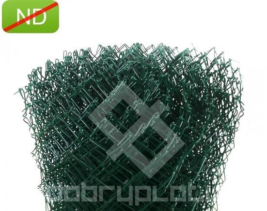 Poplastované pletivo  150 cm výška PVC; 50x50mm; 2,5mm bez ND