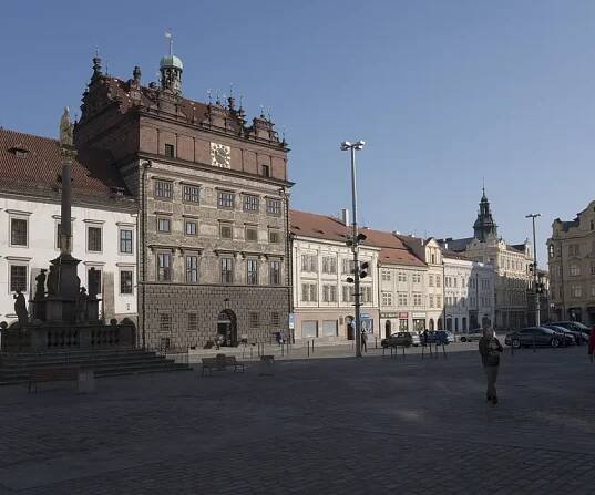 Plzeň, radnice čp. 1. Foto: Národní památkový ústav