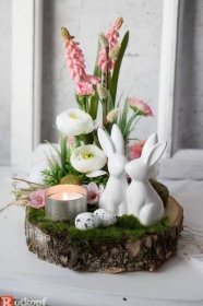 Spring Decoration, Easter Craft Decorations, Easter Centerpieces, Decoration Design, Home Decoration, Easter Basket Centerpiece, Tree Decorations, Spring Easter Crafts, Easter Projects