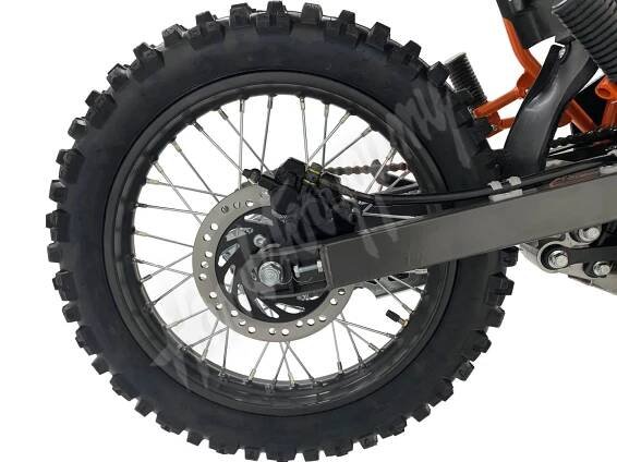 Pitbike MiniRocket Mikilon Defender 150RR kola 19/16 sedlo 86,5cm, oranžová| Hamletovygumy