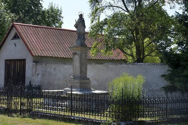 John of Nepomuk Statue in Loukov.jpg