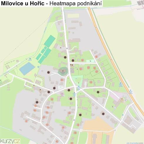 Milovice u Hořic - mapy | Kurzy.cz