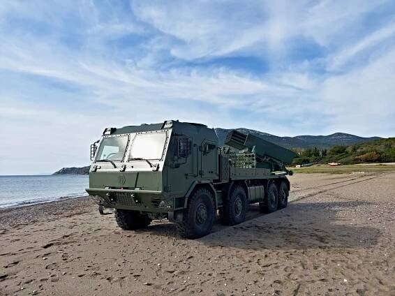 Řecká armáda úspěšně otestovala český raketomet RM-70 Vampire z Excalibur Army
