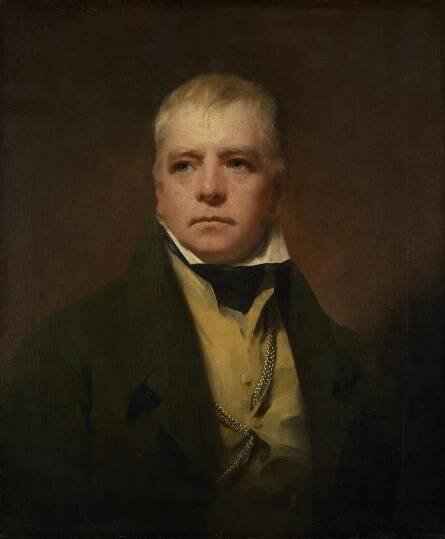 Sir Walter Scott, 1771 - 1832. Novelist and poet by Sir Henry Raeburn