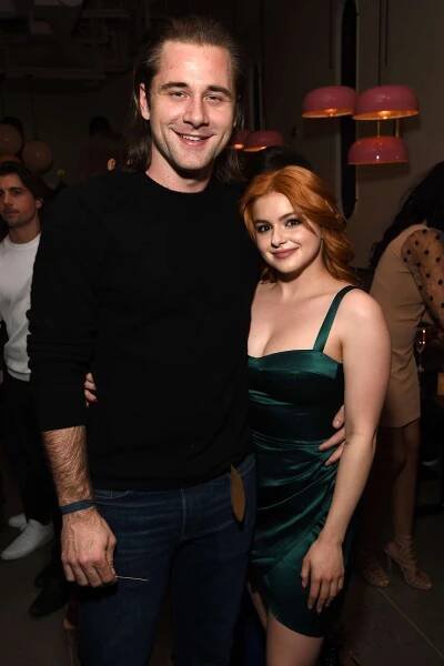 Luke Benward and Ariel Winter attend the LA screening of "BURDEN" on February 27, 2020 in Los Angeles, California.