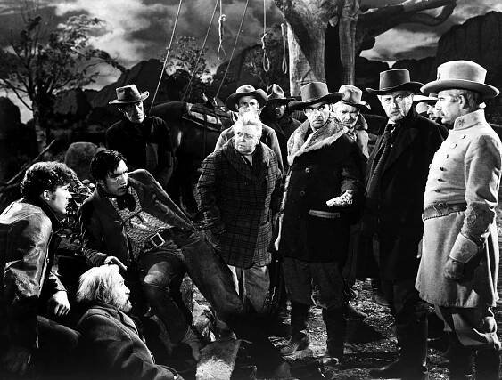 Jízda do Ox-Bow - Z filmu - Dana Andrews, Anthony Quinn, Jane Darwell, Frank Conroy