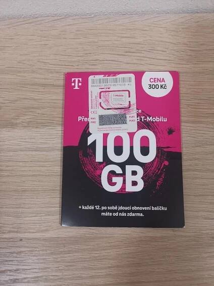 T-Mobile Data 100Gb - Mobily a chytrá elektronika