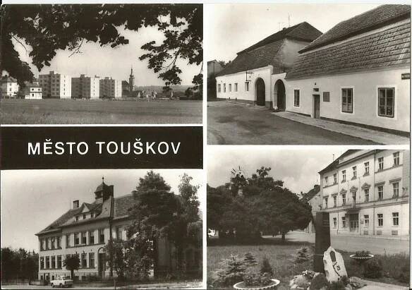 Historické pohlednice P. Komanec - Oficiální stránky Město Touškov