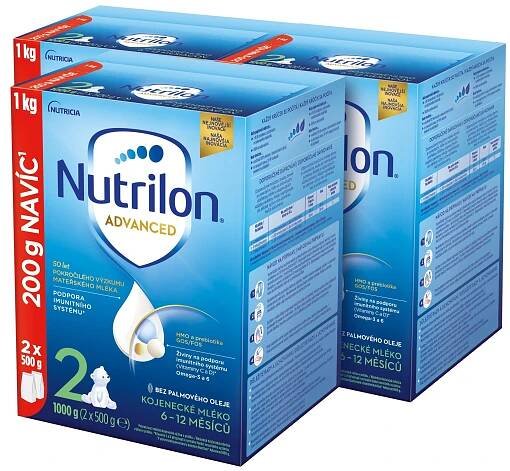 Nutrilon Advanced 2 3x1000g