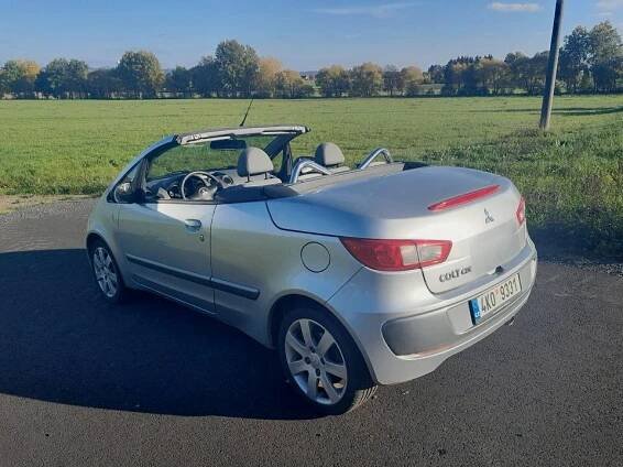 Bazar: prodej Mitsubishi Colt kabriolet czc - cabriolet 80kW manuál, ojeté, benzín, rok 2007, barva stříbrná - Portál řidiče
