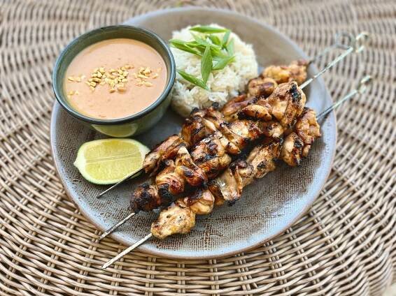indonesian chicken satay