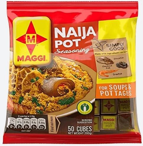 Maggi Naija Pot Seasoning Cubes - Motherland Groceries