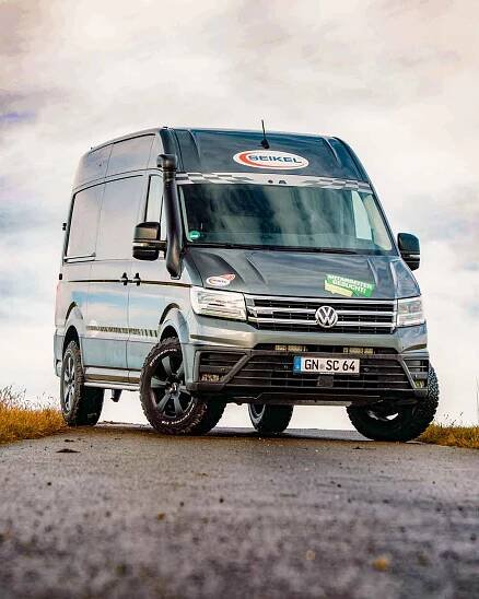 VW Crafter - MAN TGE VAN Offroad Tuning | delta4x4