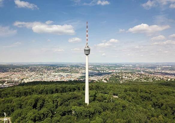 Admission to Stuttgart TV Tower with Audio Guide