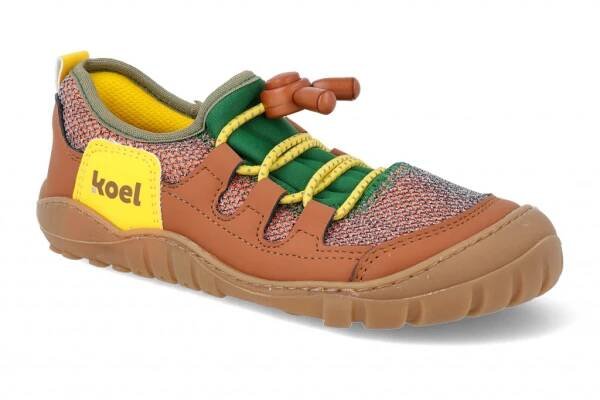 04M004.50E 550 barefoot tenisky koel4kids mason mesh cognac hnede 1