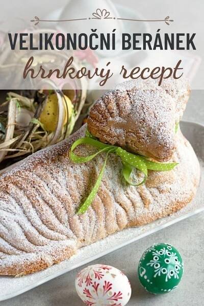 Velikonoční beránek hrnkový recept | Desen