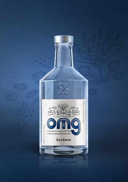 OMG Oh My Gin, rukodělný London Dry Gin od Žufánka