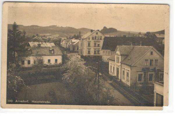 NOVÝ BOR - ARNOLTICE - HAIDA - 1916 - Pohlednice místopis