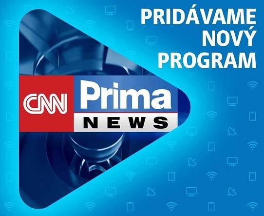 Pridávame televízny program CNN Prima News - DIGI Slovakia