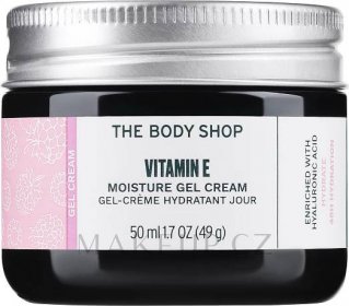 Koupit Hydratační gel krém - The Body Shop Vitamin E Gel Cream na makeup.cz — foto 50 ml
