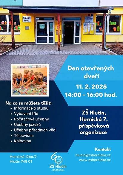 Základní škola Hornická, škola s rozšířenou výukou matematiky a přírodovědných předmětů