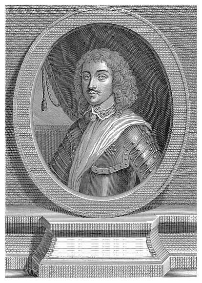 Portrét Philippa-Emmanuela, hrabě z Ligniville, Vincenzo Vangelisti, 1777 — Stock obrázek