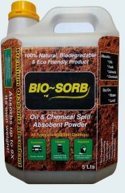 Oil & Chemical Spill Absobent Powder 5 Ltr Can