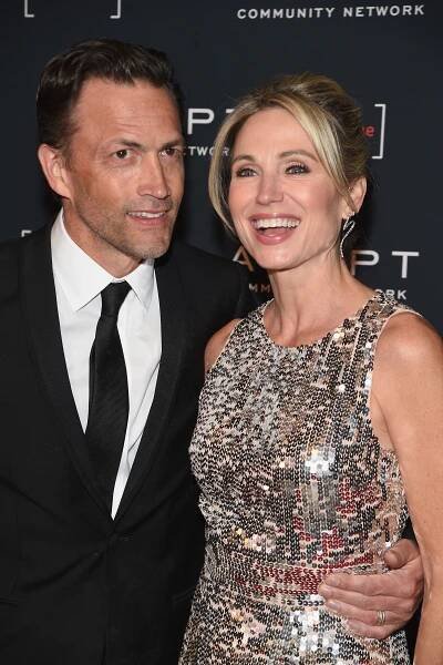 Why Amy Robach Thinks Andrew Shue Engagement Is ‘Embarrassing’