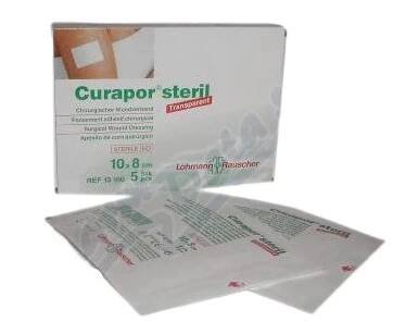 Náplast Curapor Transparent steril.10x8cm/5ks