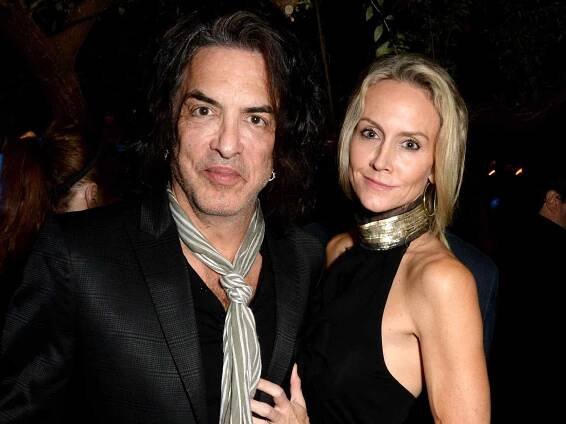 Paul Stanley and Erin Sutton attend the Teen Cancer America Fundraiser
