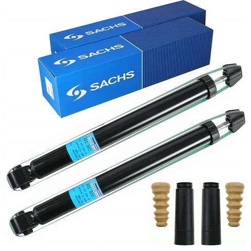 2× SACHS TLUMIČ VW ZADNÍ GOLF 4 97-/BORA/OCTAVIA GAZ + Sachs 900 064 Sada protiprachové ochrany, tlumič