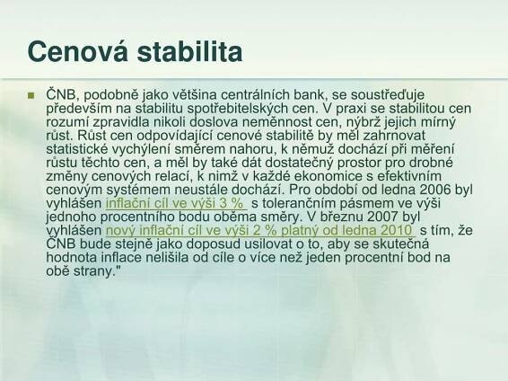 PPT - BANKOVNICTVÍ PowerPoint Presentation, free download - ID:5802160