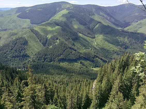 Bike & hike: Jánskou dolinou do Svidovského sedla a na Ohnište | HIKING.SK