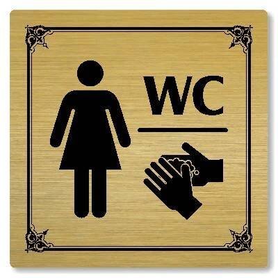WC ženy, piktogram