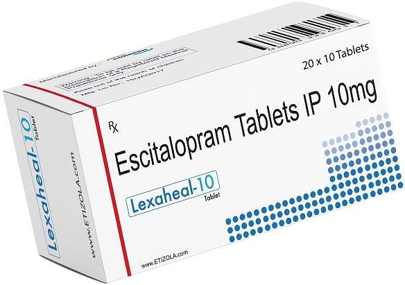 Lexaheal 10 MG - Escitalopram tablets