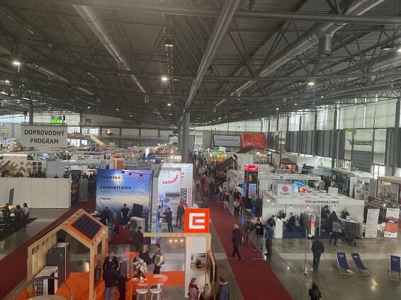 Stavební veletrh s vystavovateli