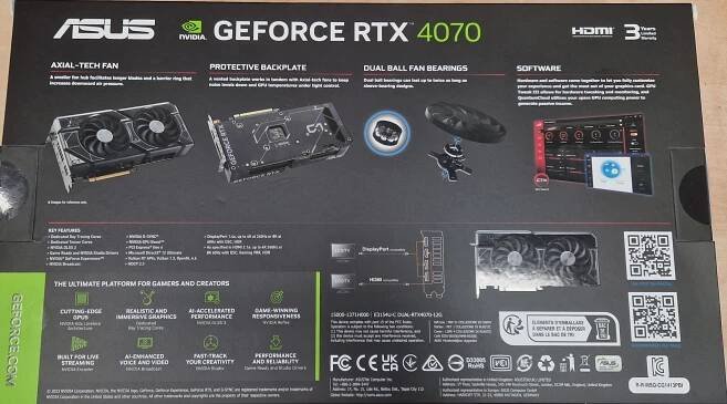 RECENZE: ASUS DUAL GeForce RTX 4070 12GB | Diit.cz