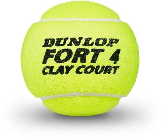 Tenisové míče - Dunlop FORT CLAY COURT - 2