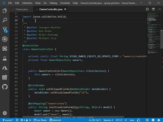 Java on Visual Studio Code April Update - Microsoft for Java Developers
