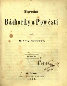 File:Božena Němcová - Národní Báchorky a Powěsti - 6 - 1847.djvu
