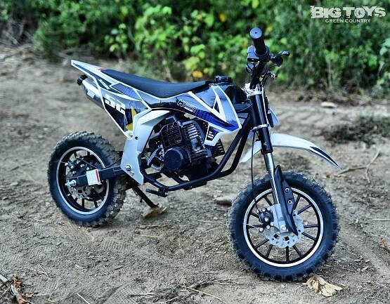 52cc Warrior Kids Gas Dirt Bike - Black