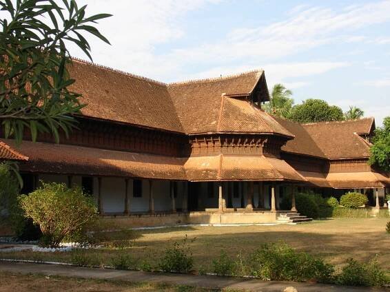 Beautiful view of Kuthiramalika Palace Thiruvananthapuram