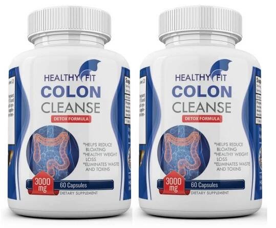 Advanced Detox Colon Cleansing Formula - 2 Pack
