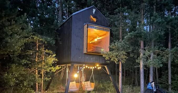 Inspirace: Alternativní rekreační bydlení je v kurzu a přibyla novinka, totiž obytné posedy - ČESKÉSTAVBY.cz
