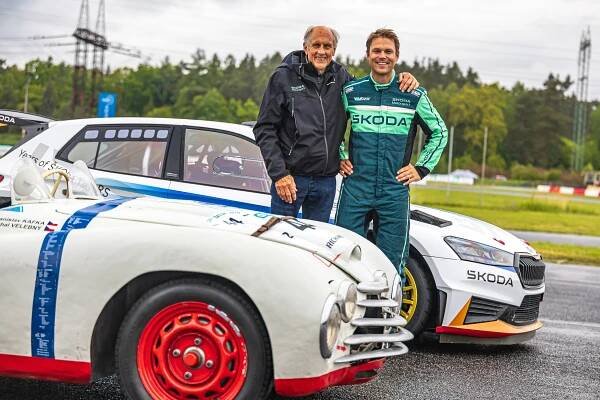 Sosnová Classic bavila i prezidenta České republiky - Škoda Motorsport