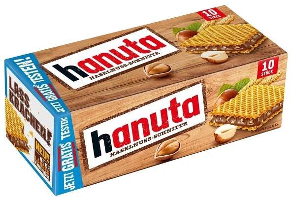 Hanuta (10ks) 220g