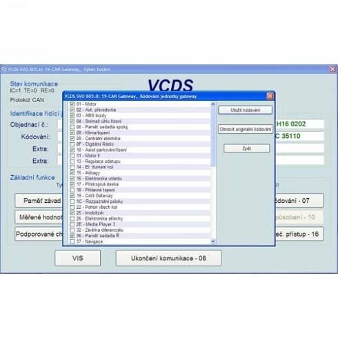 Profesionálna autodiagnostika VW Group VAG-COM MAXI